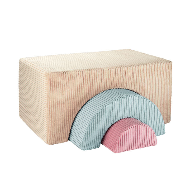 Wigiwama Spielset Regenbogen `Brown Sugar´, 75 x 49 x 37 cm