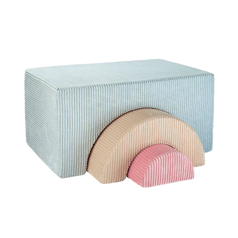 Wigiwama Spielset Regenbogen `Peppermint Green´, 75 x 49 x 37 cm