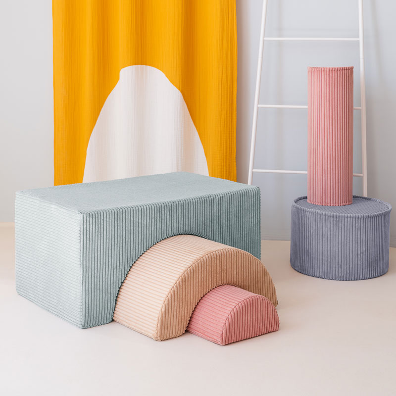 Wigiwama Spielset Regenbogen `Peppermint Green´, 75 x 49 x 37 cm