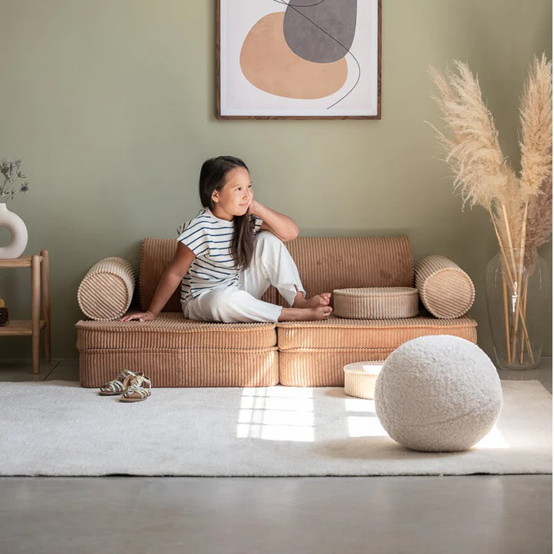 Wigiwama Kindersofa Seetee in toffee