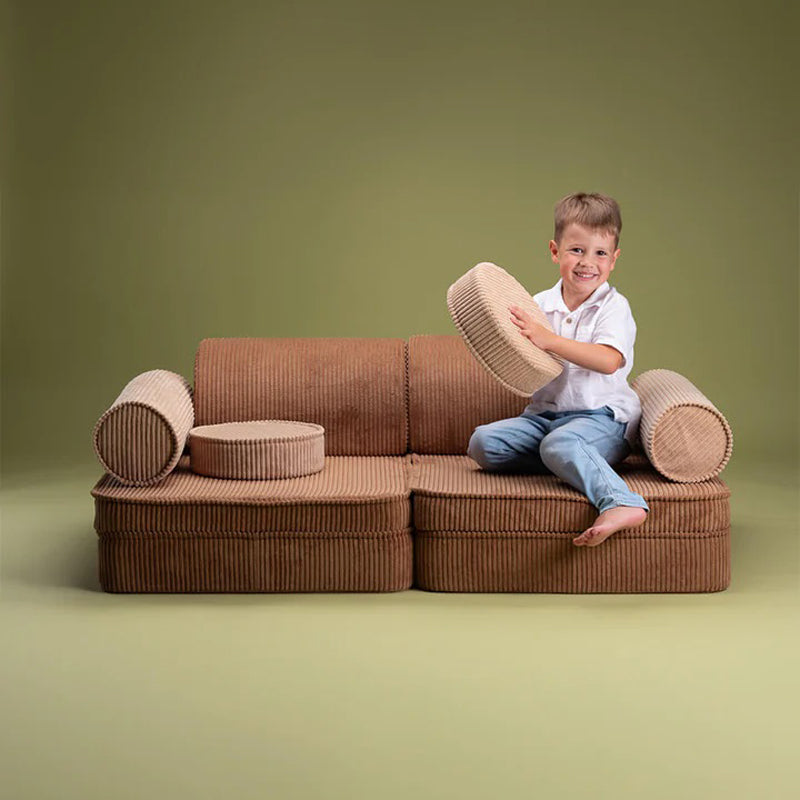 Wigiwama Kindersofa Seetee in toffee