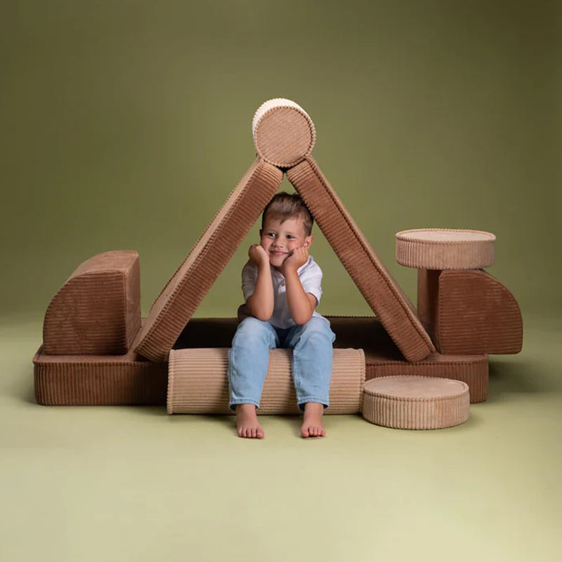 Wigiwama Kindersofa Seetee in toffee