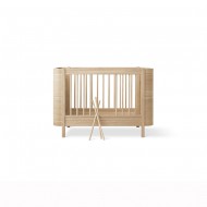 Oliver Furniture Wood Collection Mini+ Babybett exklusive Umbauset Juniorbett 0-9 Jahre eiche